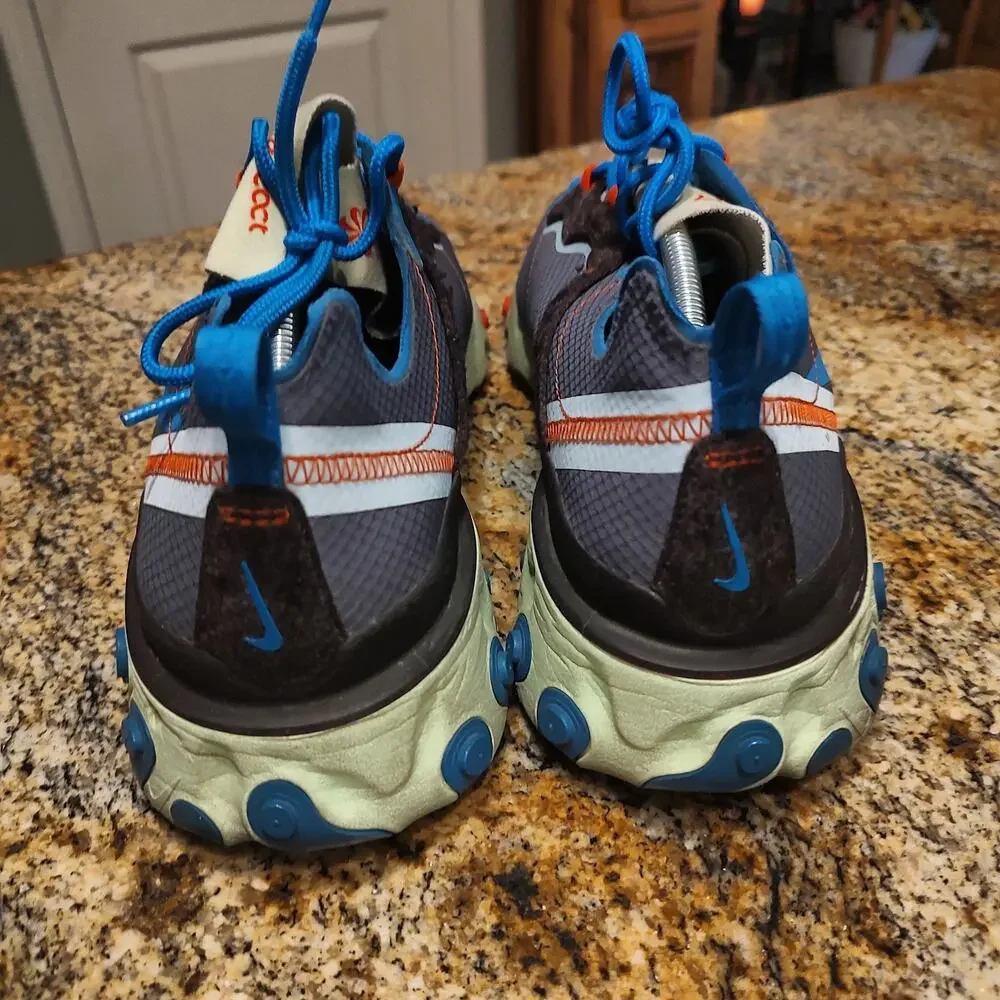 Nike React Element 55 SE Multicolored Men’s CT1142-700 Size 13 US Sneakers